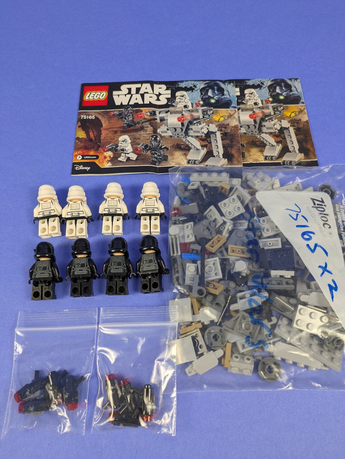 LEGO Star Wars Imperial Trooper Battle Pack (X2) 75165 Complete Set Pre-Owned