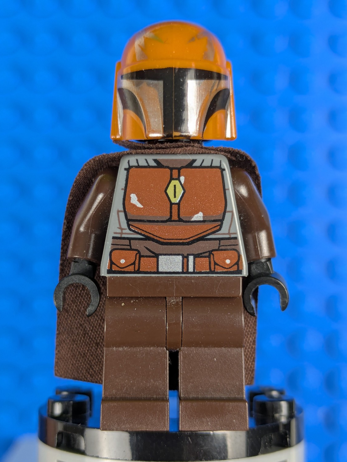 Lego Star Wars: Mandalorian Tribe Warrior - Male Dark Brown sw1079 Set 75267