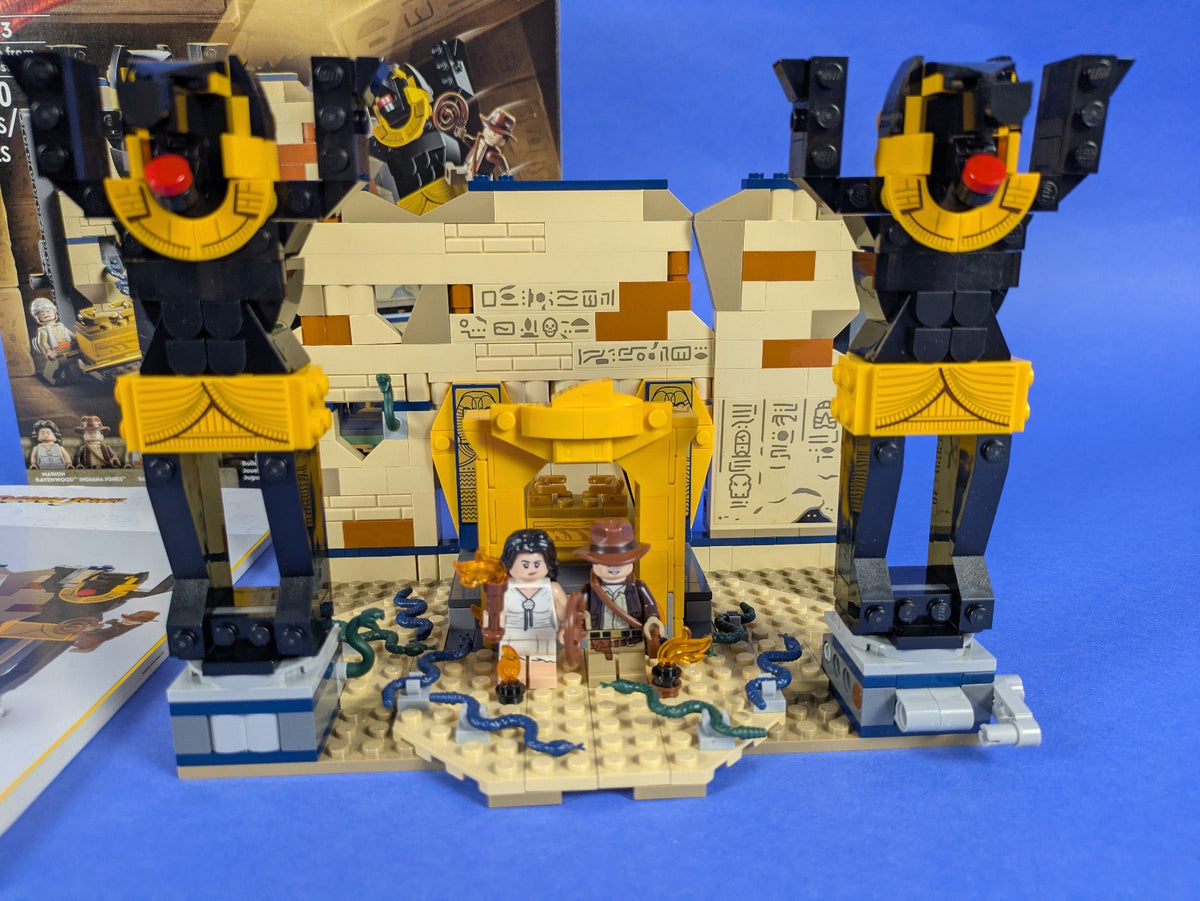 Lego Indiana Jones: Escape from the Lost Tomb Set 77013 Complete Set