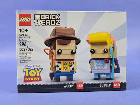 Lego BrickHeadz: Toy Story: Woody and Bo Peep Set 40553 BRAND NEW