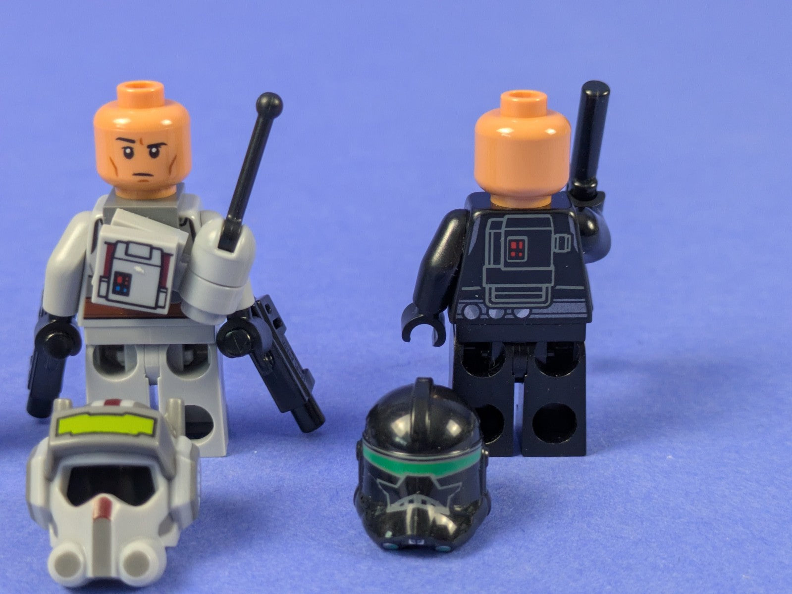 LEGO Star Wars The Bad Batch Minifigure Omega Hunter Wrecker Echo Tech Crosshair
