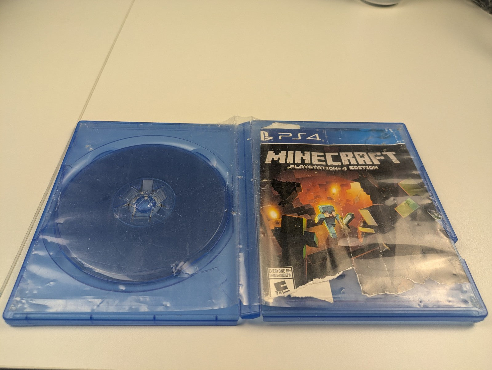 Minecraft: PlayStation 4 Edition (PS4, 2014) No Manual