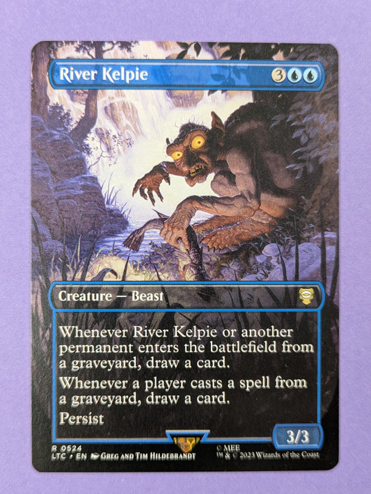 MTG Magic: Tales of Middle-earth Commander: River Kelpie #0524 - NM