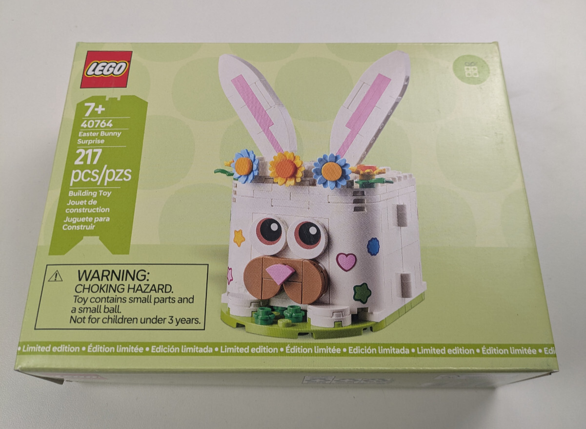 Lego Holiday & Event: Easter: Easter Bunny Surprise Set 40764 - Brand New!