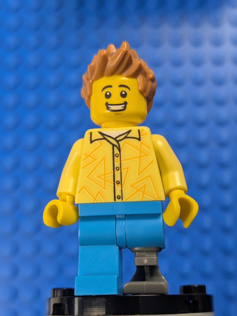 Lego City: Town: Grocery Store Customer - Male cty1482 Set 60347