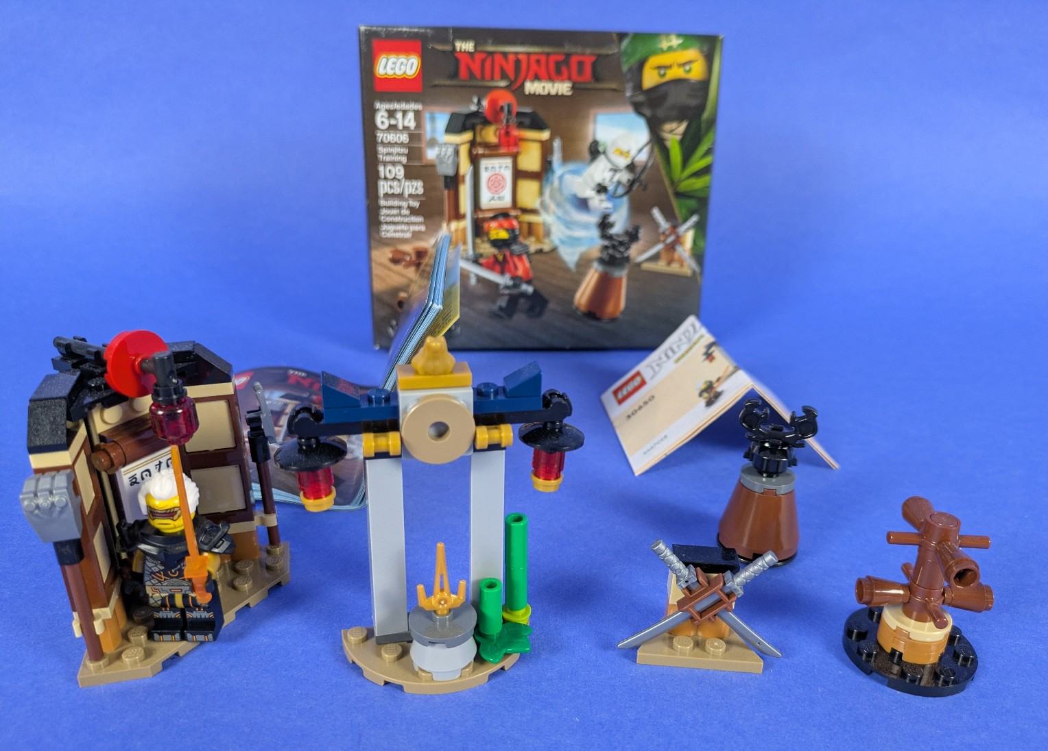 Lego NINJAGO: Spinjitzu Training & Kai and Rapton's Temple Battle Incomplete Set