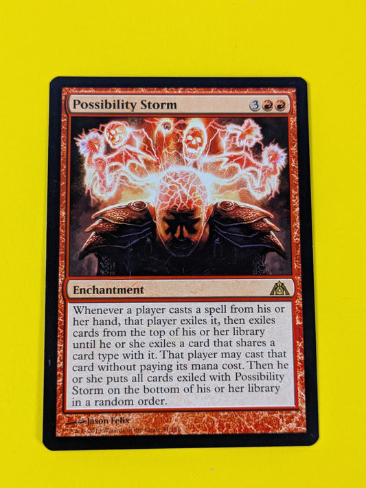 MTG Magic: Dragon's Maze: Possibility Storm #34/156 Rare - NM