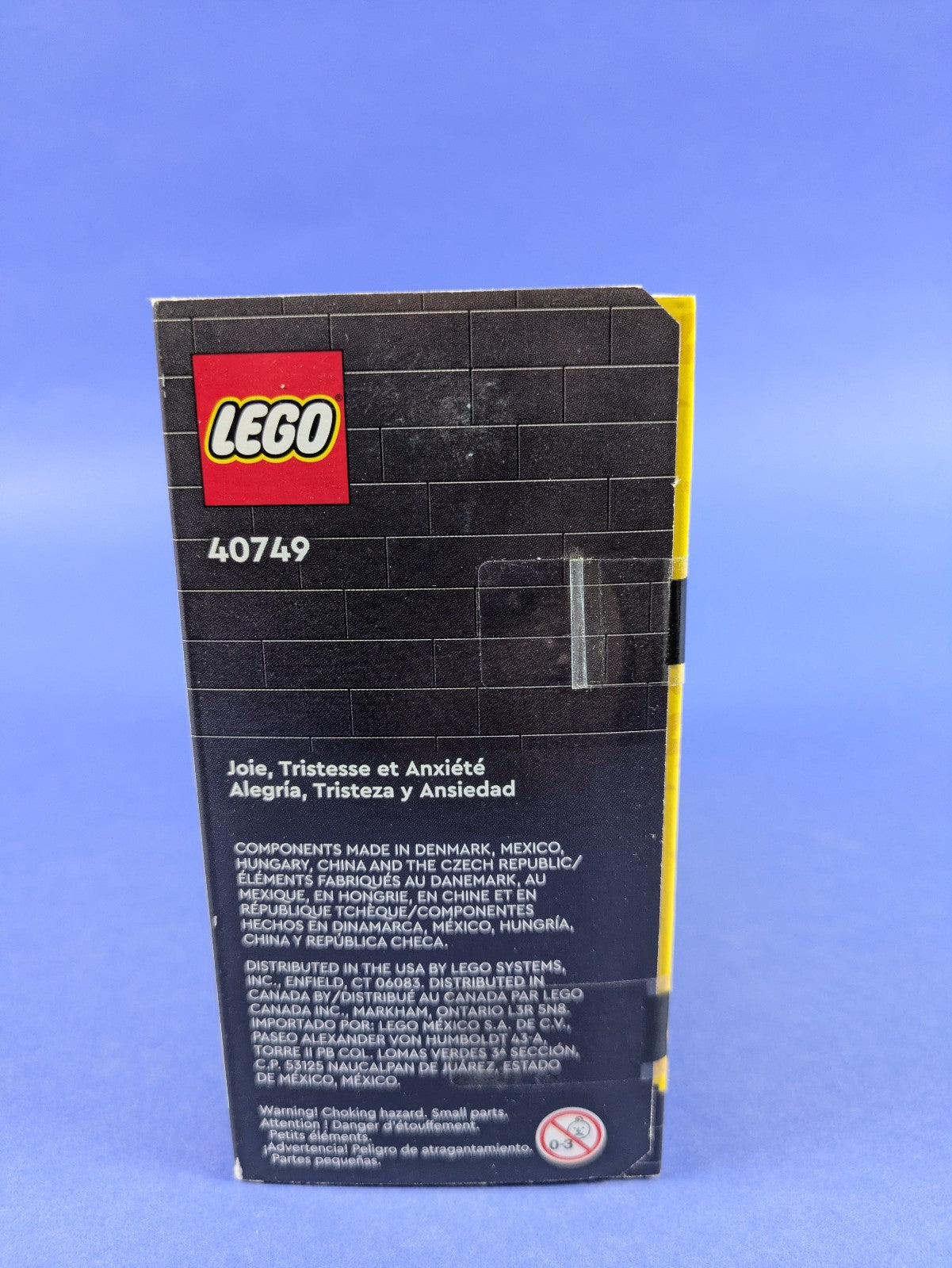Lego BrickHeadz: Disney: Inside Out 2: Joy, Sadness & Anxiety 40749 BRAND NEW