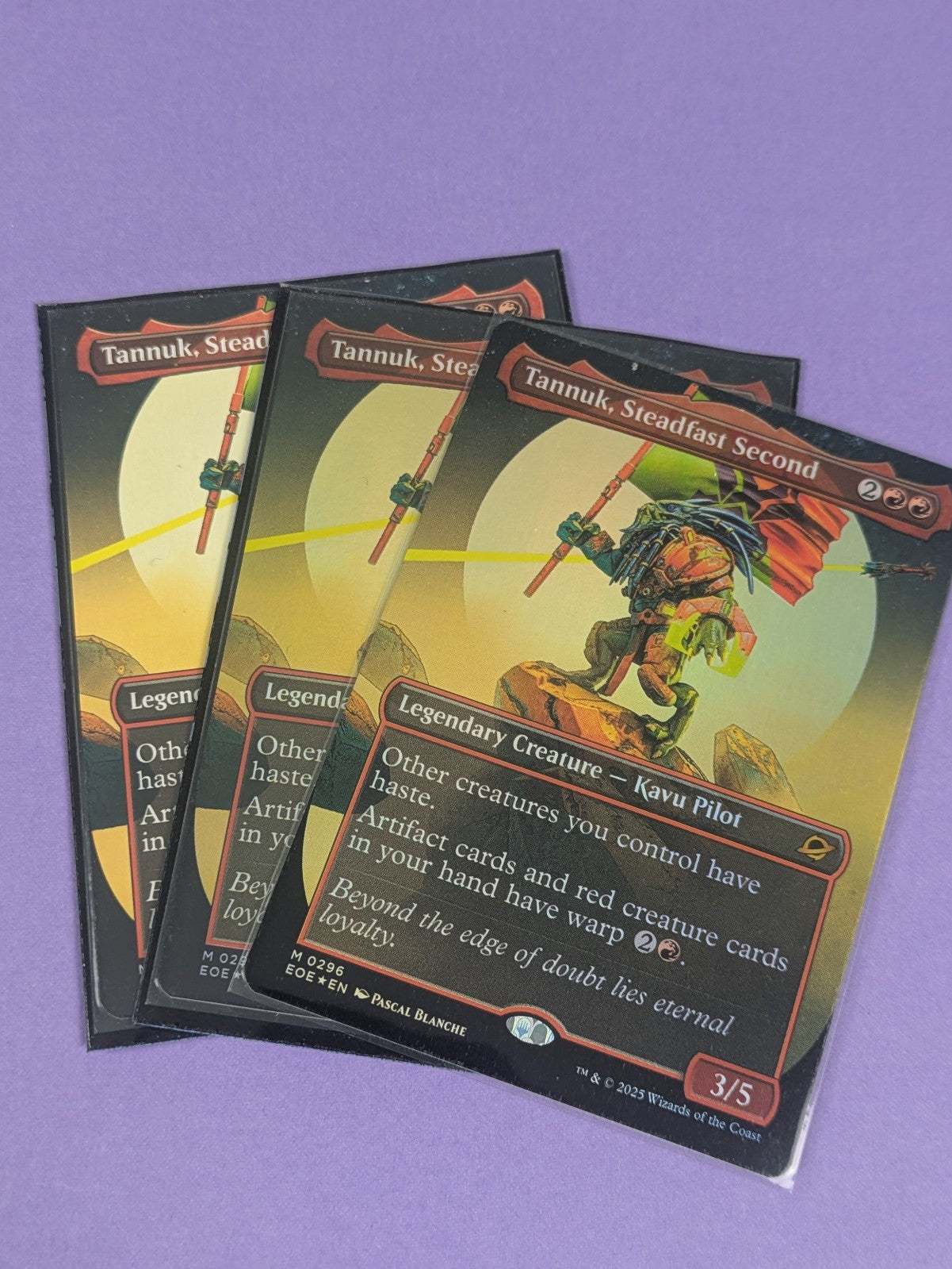 MTG: Edge of Eternities: Tannuk, Steadfast Second Foil #0296 Mythic - NM