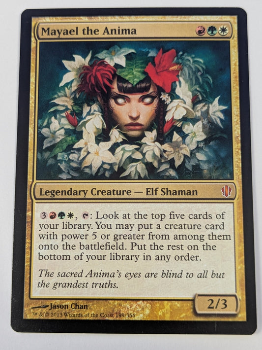 MTG Magic: Commander 2013: Mayael the Anima #199/356 Mythic - NM