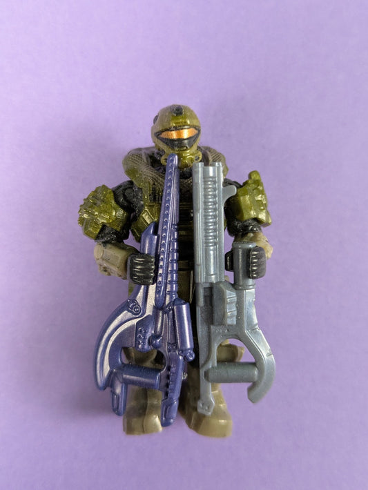 HALO Mega Bloks Construx Spartan Recon GNB24 Banshee Breakout - w/ Weapons