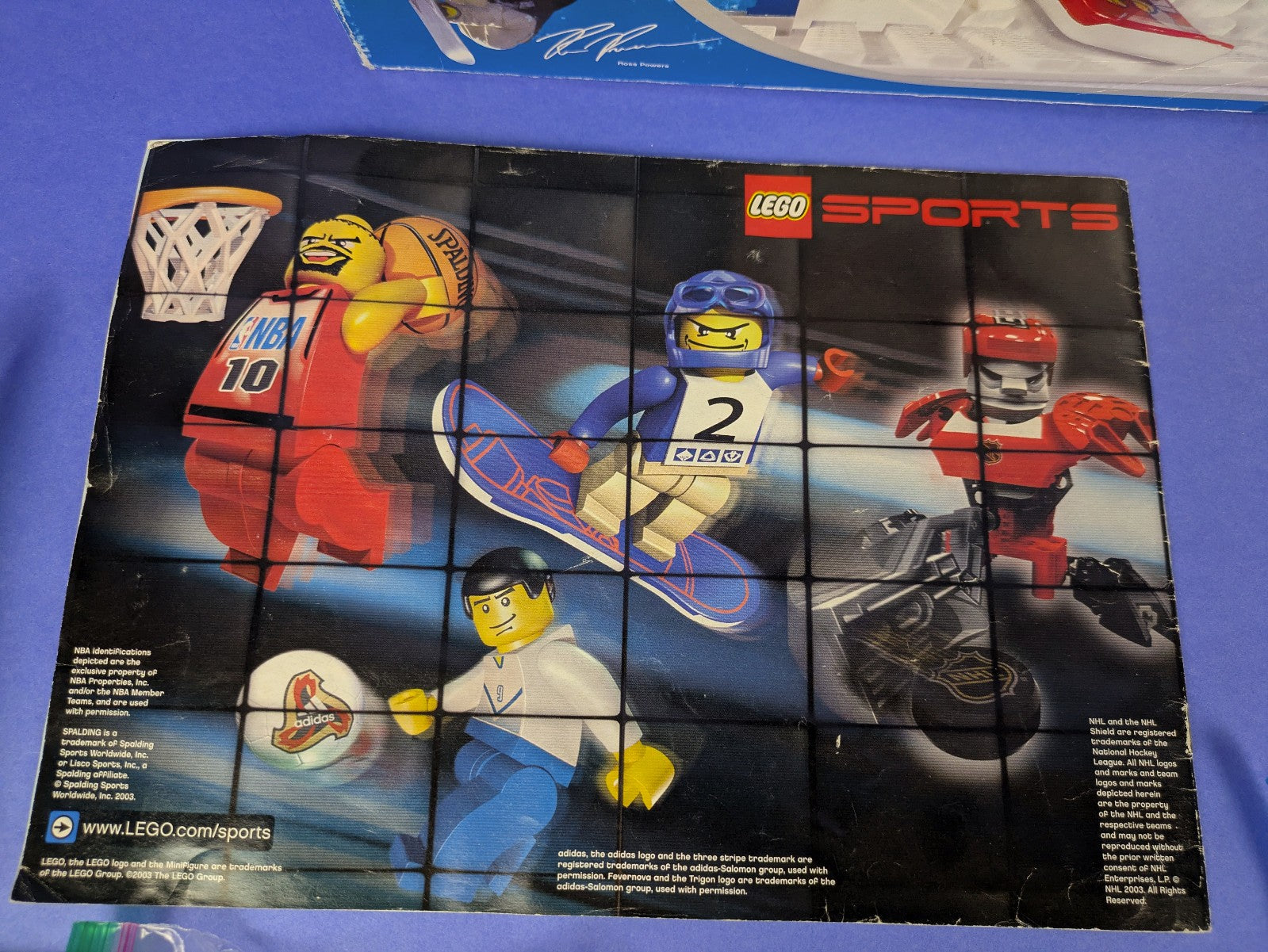 Lego Sports: Gravity Games: Snowboard Boarder Cross Race 3538
