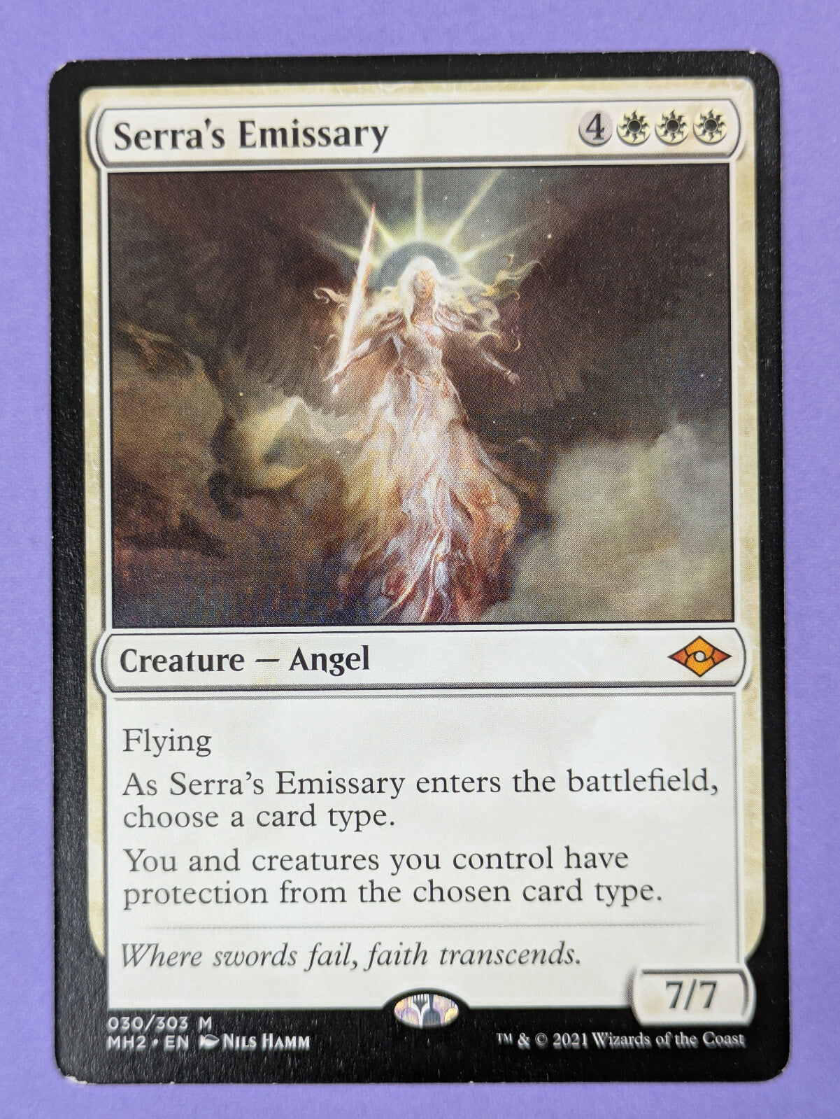 MTG Magic: Modern Horizons 2 (MH2): Serra's Emissary #030/303 Mythic - LP