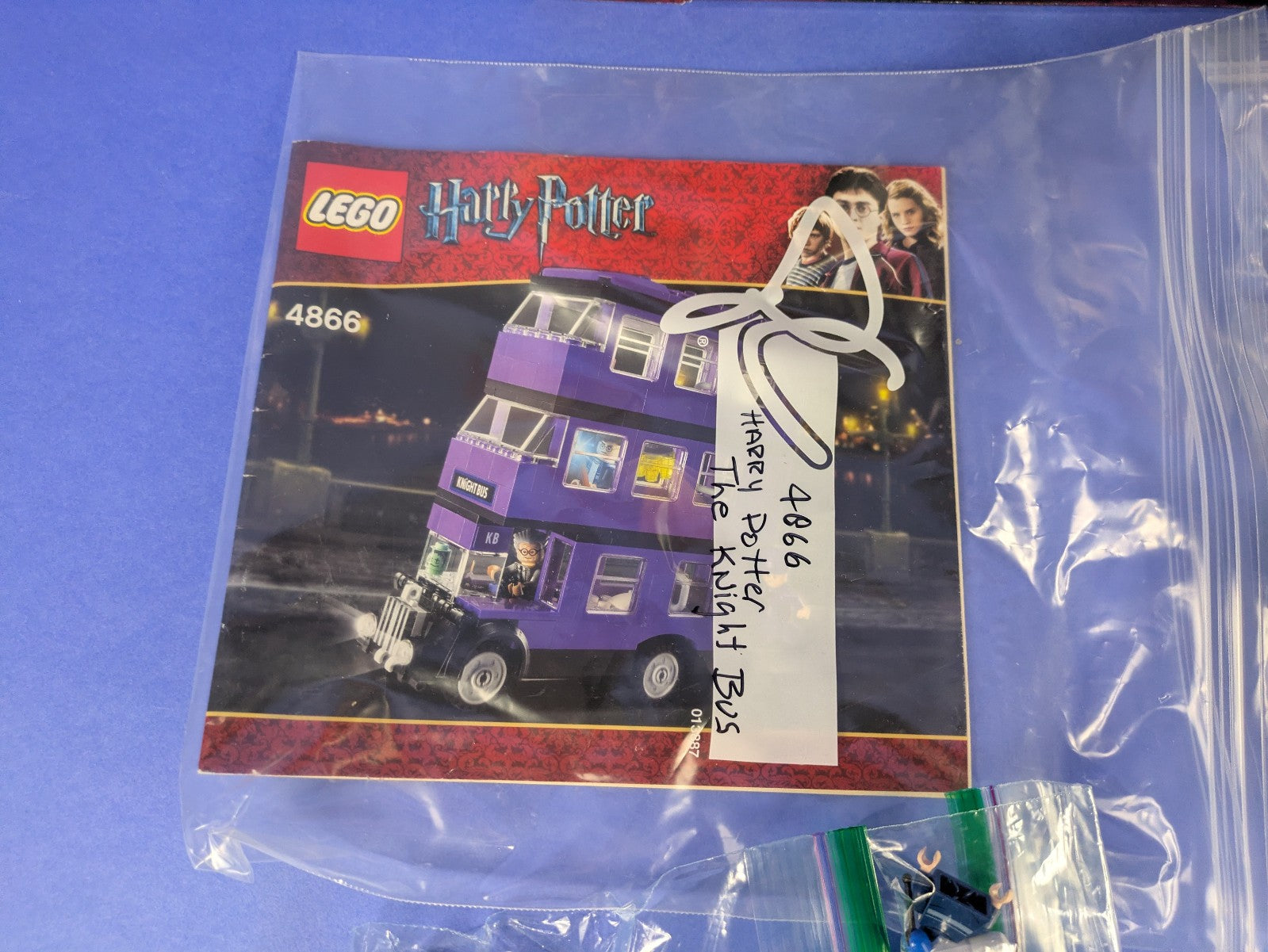Harry Potter: Prisoner of Azkaban: The Knight Bus Set 4866 Complete Set