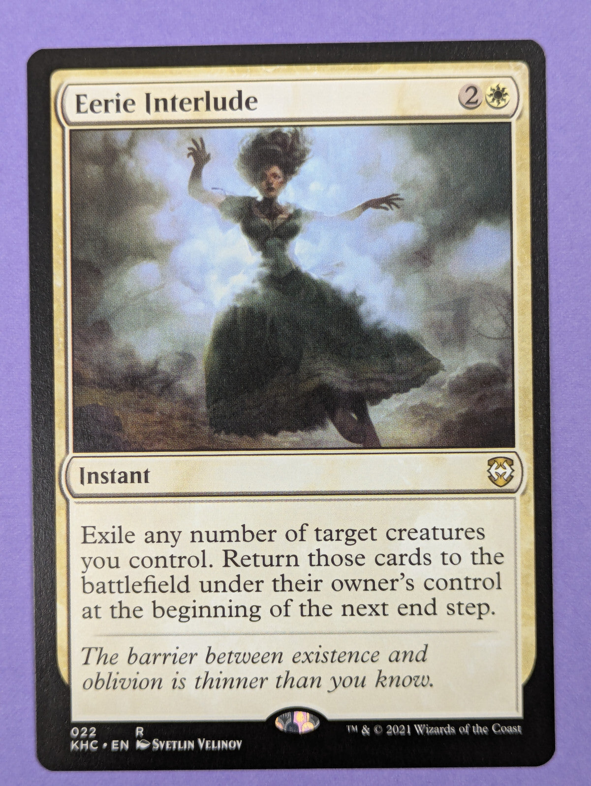 MTG Magic The Gathering: Kaldheim Commander: Eerie Interlude #022 - NM