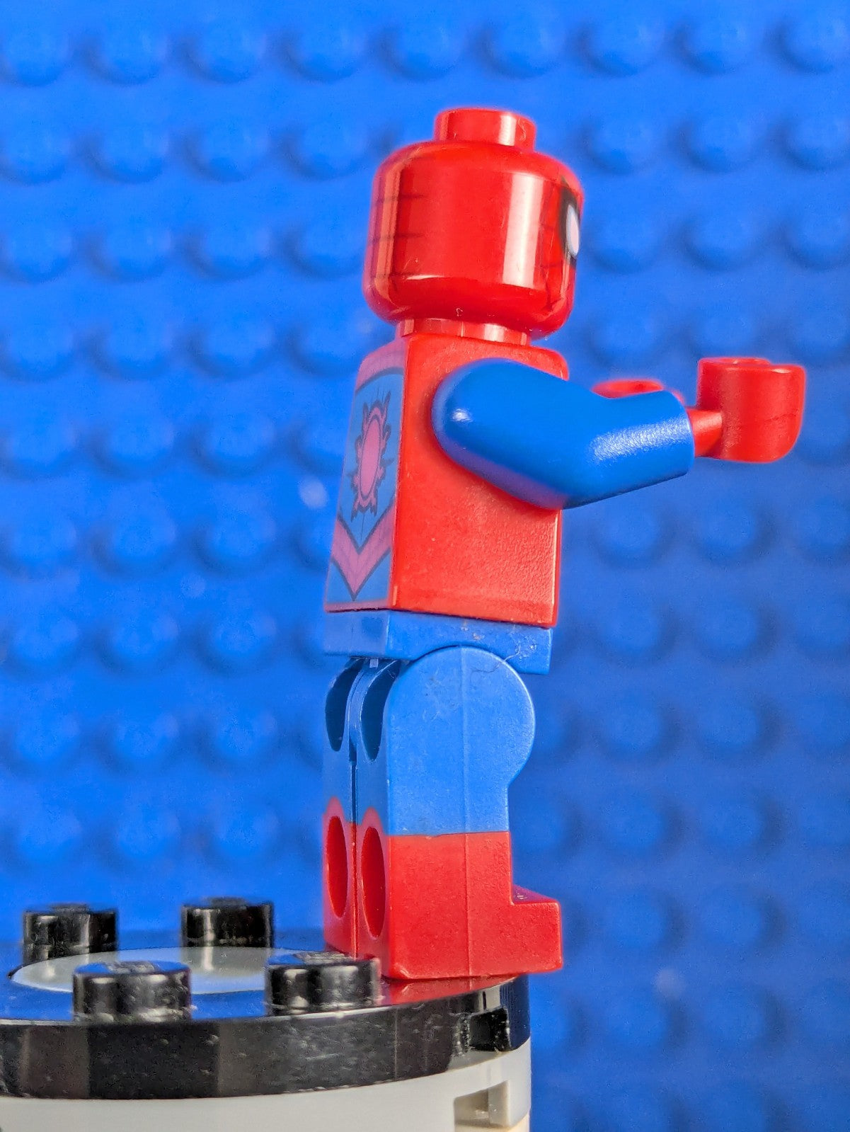 Lego Super Heroes: Spider-Man - Metallic Light Blue Eyes sh0536 Set 76115