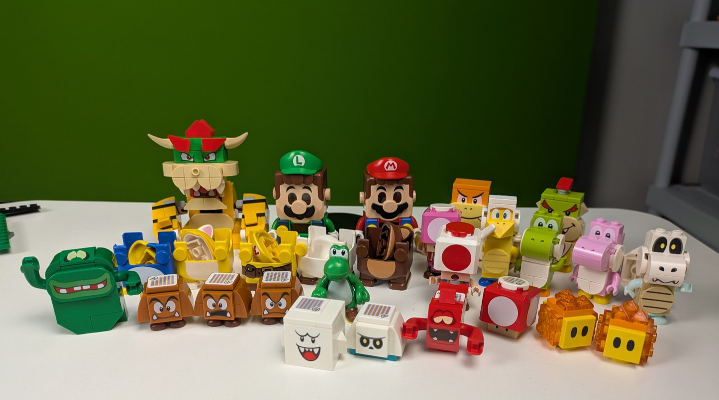 Lego Super Mario: Ultimate Super Mario Deal 10 Sets Starter Course Expansion Set