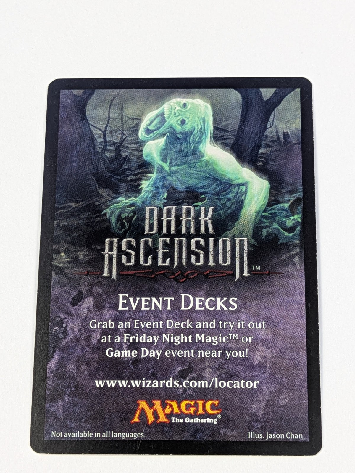 MTG Magic: Dark Ascension: Emblem Sorin, Lord of Innistrad #3/3 - LP