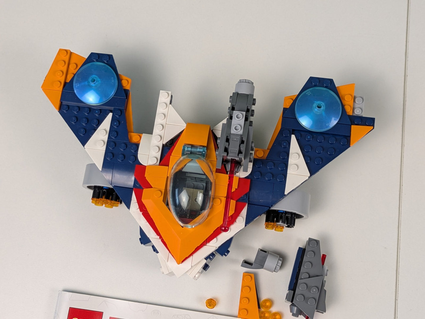 Lego Super Heroes: Rocket's Warbird vs. Ronan Set 76278 - Incomplete Set