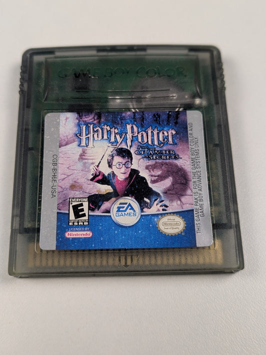 Harry Potter and the Chamber of Secrets (Nintendo Game Boy Color 2002) Cartridge