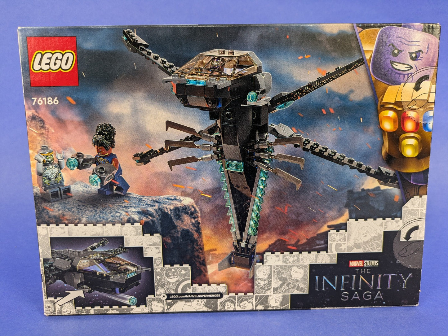 Lego Super Heroes: Black Panther Dragon Flyer Set 76186 BRAND NEW