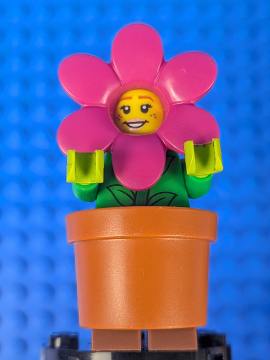 Lego Minifigure Series 18: Flowerpot Girl col325 Sets 71021, 6213825