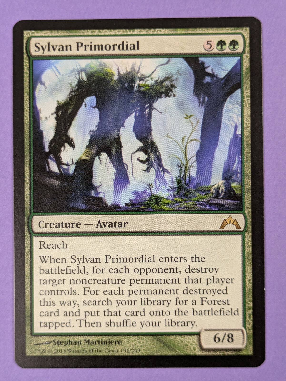 MTG Magic The Gathering: Gatecrash (GTC): Sylvan Primordial #136/249 Rare - NM