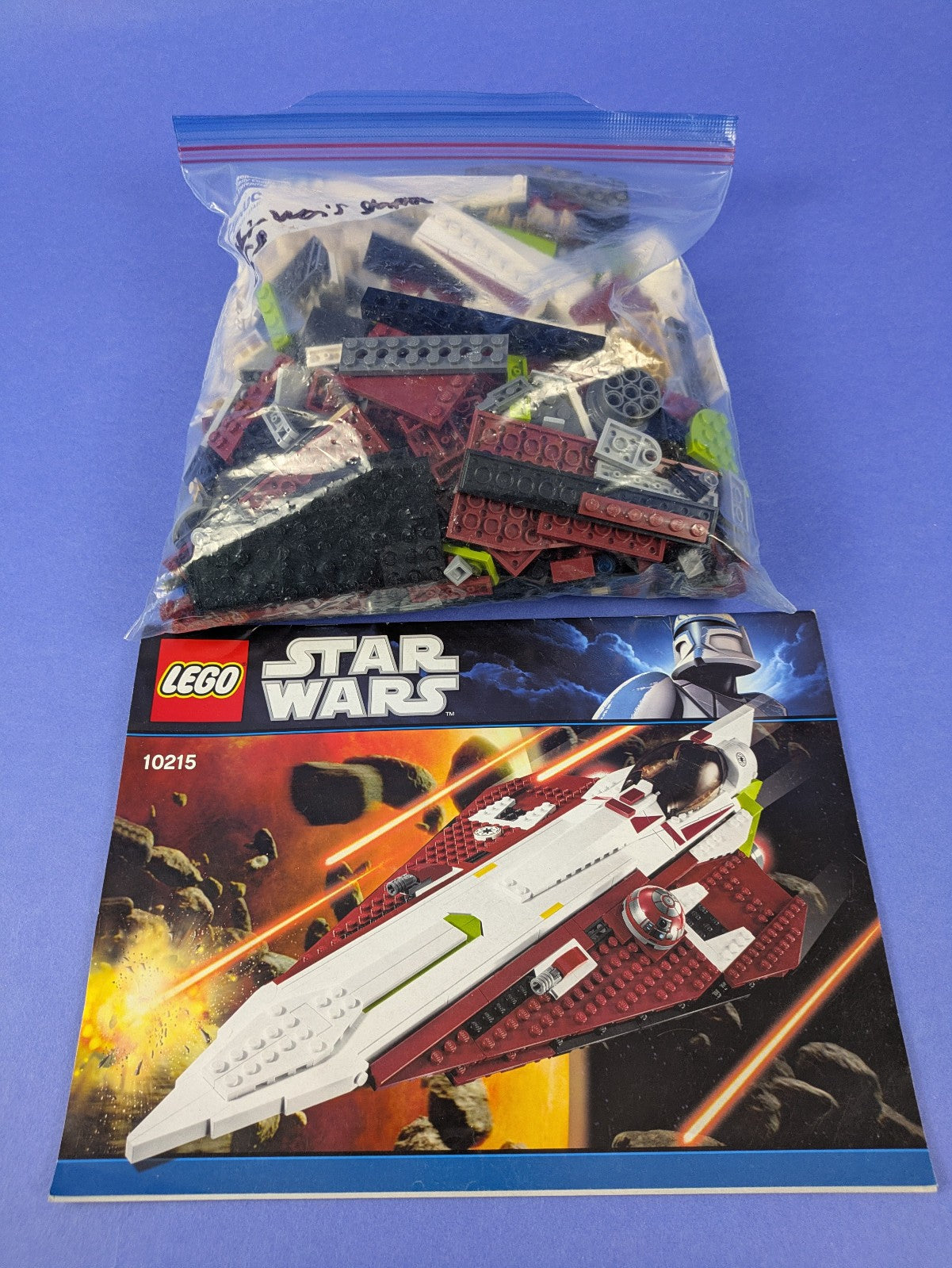 LEGO Star Wars Obi-Wan's Jedi Starfighter - UCS 10215 Incomplete Set Pre-Owned