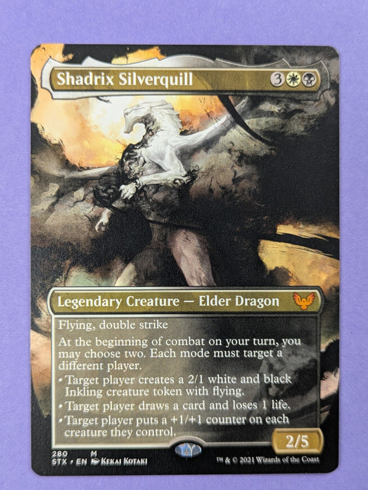MTG Magic: Strixhaven: School of Mages: Shadrix Silverquill #280 Mythic - NM