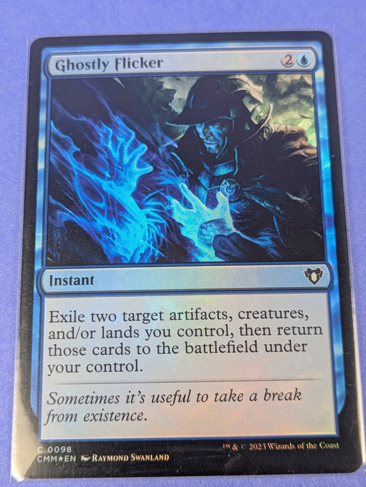 MTG Magic: Commander Masters: Ghostly Flicker #0098 Common - NM