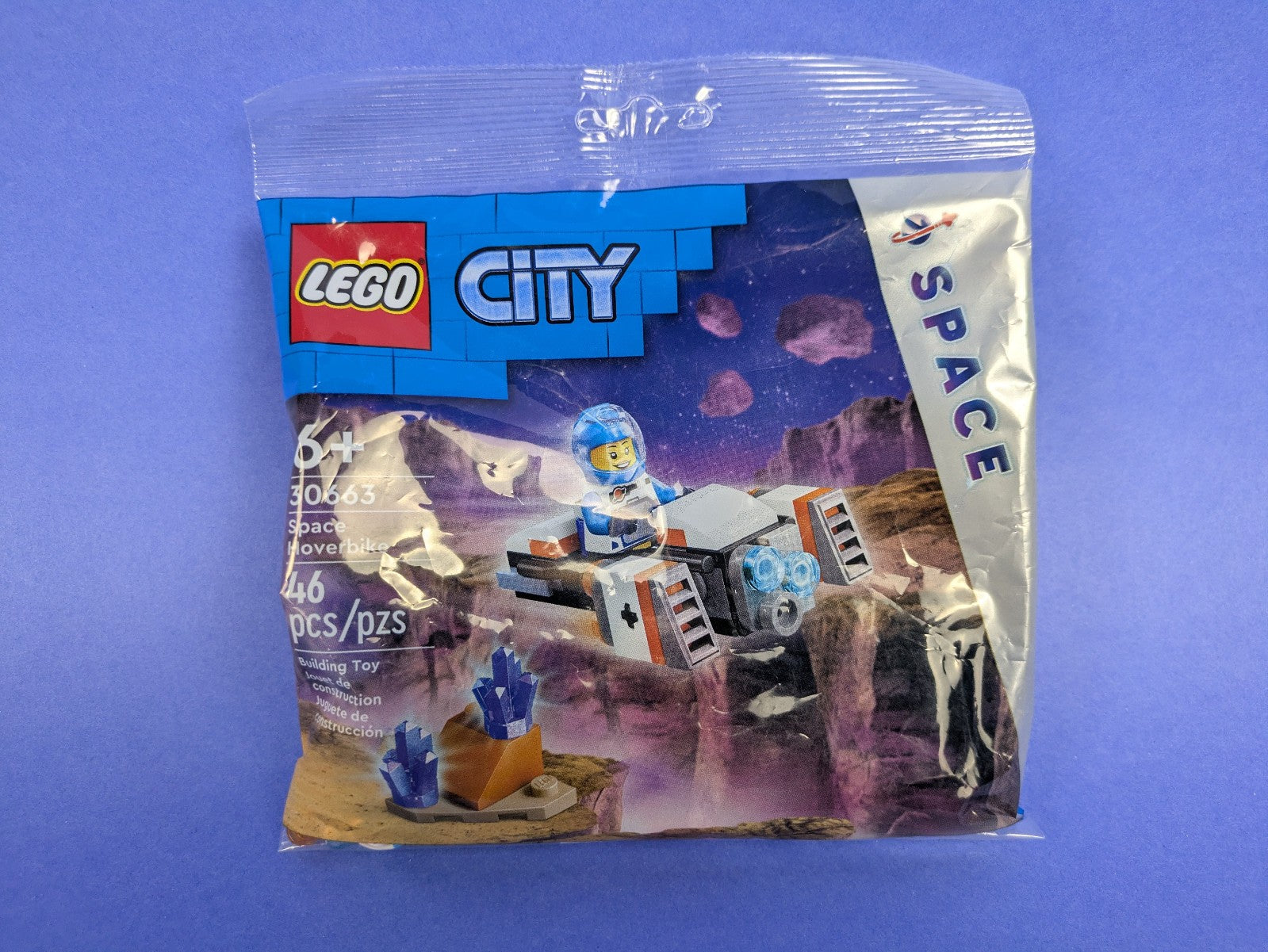Lego Town: City: Space Exploration: Space Hoverbike polybag Set 30663 BRAND NEW
