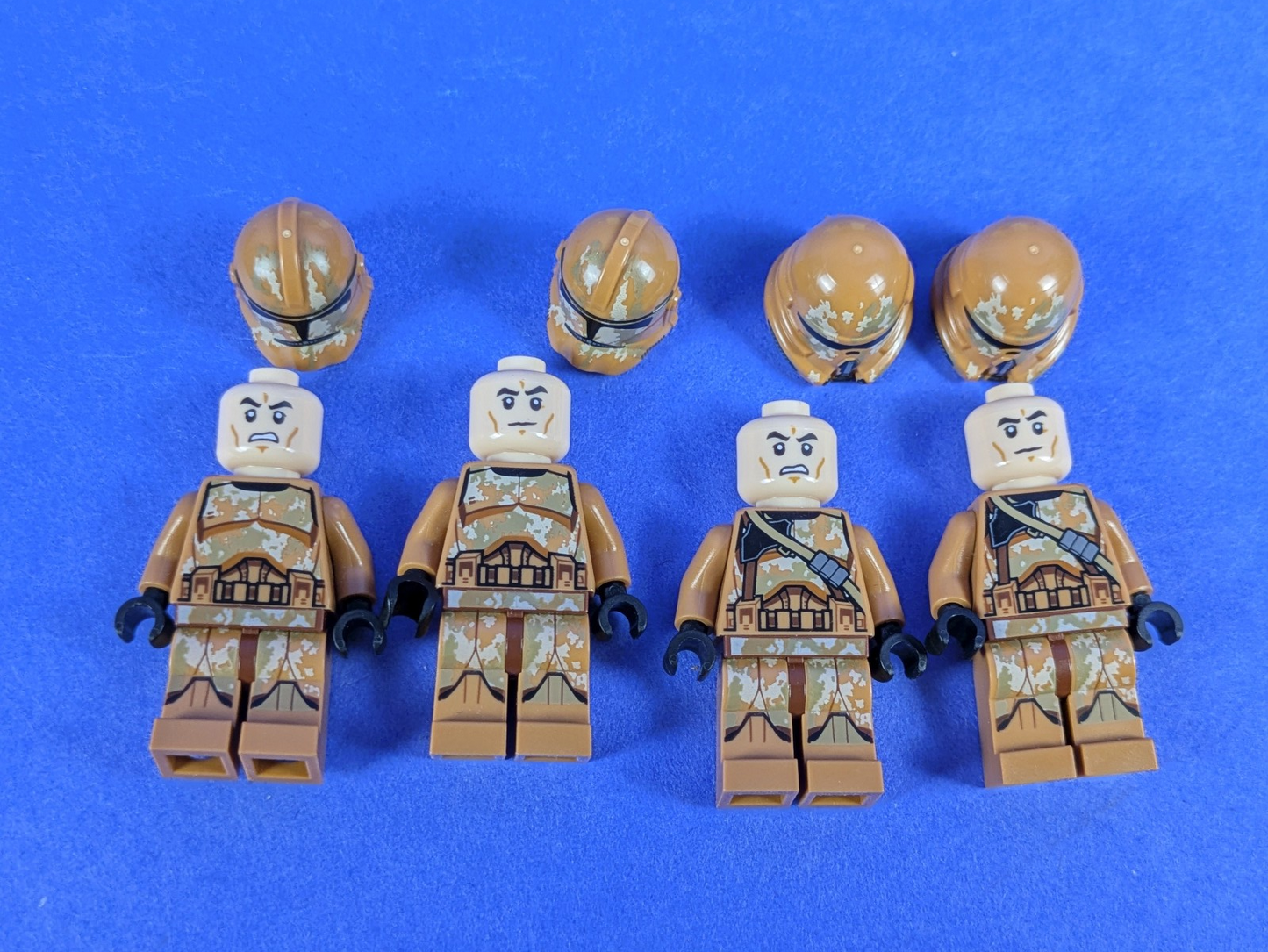 Lego Star Wars 2x Geonosis Airborne Troopers & 2x Geonosis Clone Troopers 75089