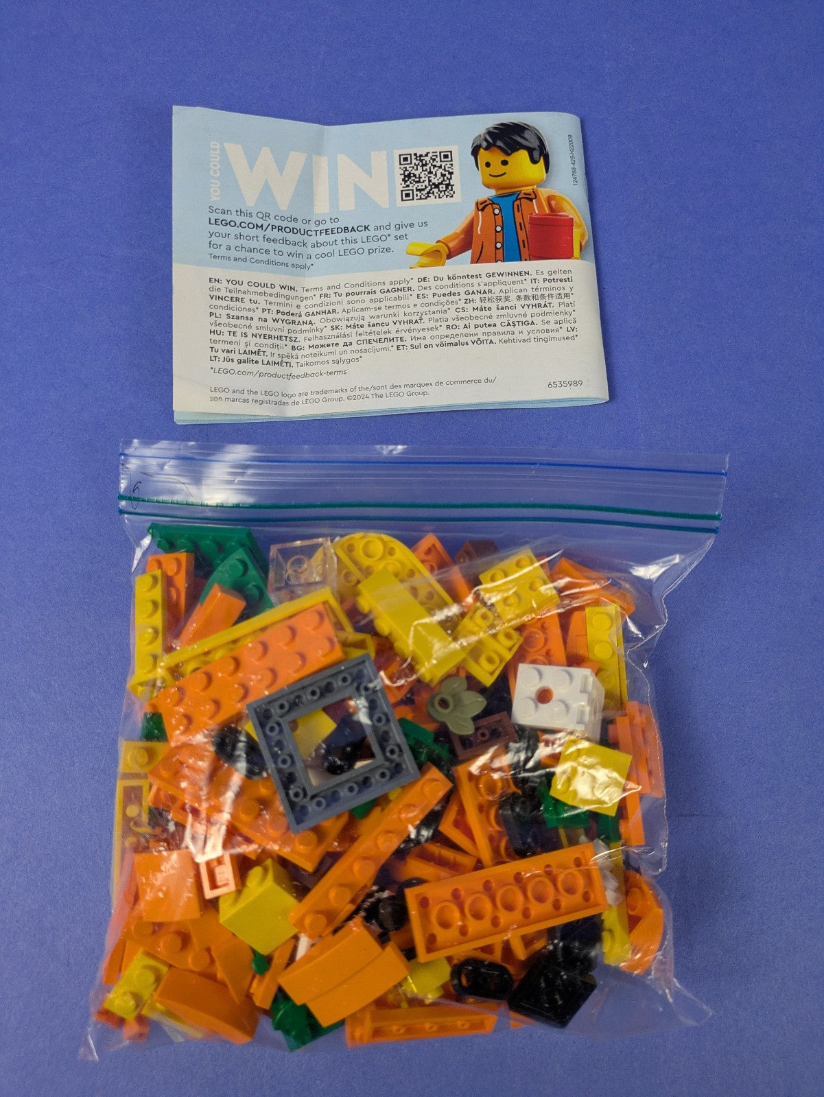 LEGO Creator Halloween Pumpkin 40697 Complete Set Pre-Owned