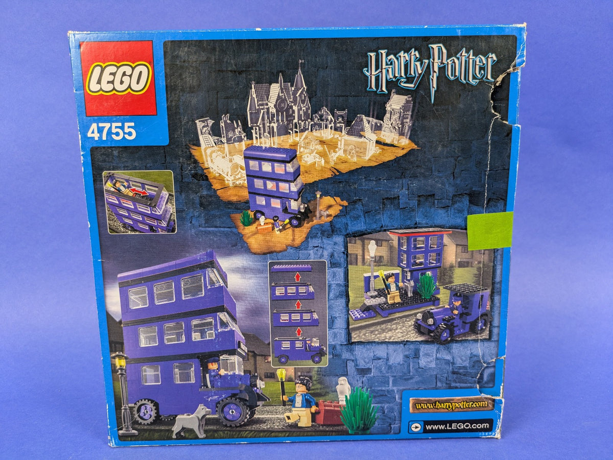 Lego Harry Potter: Prisoner of Azkaban: Knight Bus Set 4755 Complete Set