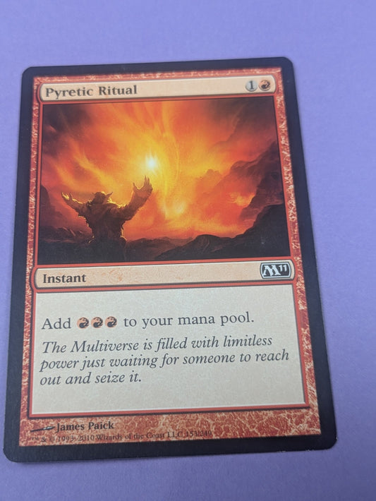 MTG Magic: Magic 2011: Pyretic Ritual #153/249 Common - LP