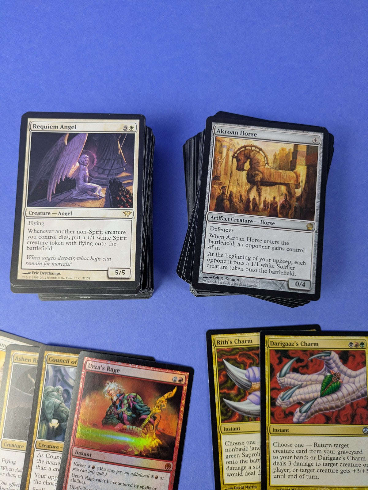MTG Magic: 163 Card Bundle Lot Foil & Non-Foil - Uncommon, Rare, Mythic