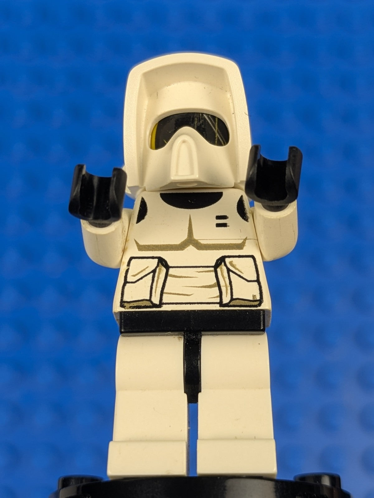 Lego Star Wars: Imperial Scout Trooper - Yellow Head sw0005 Set 7128