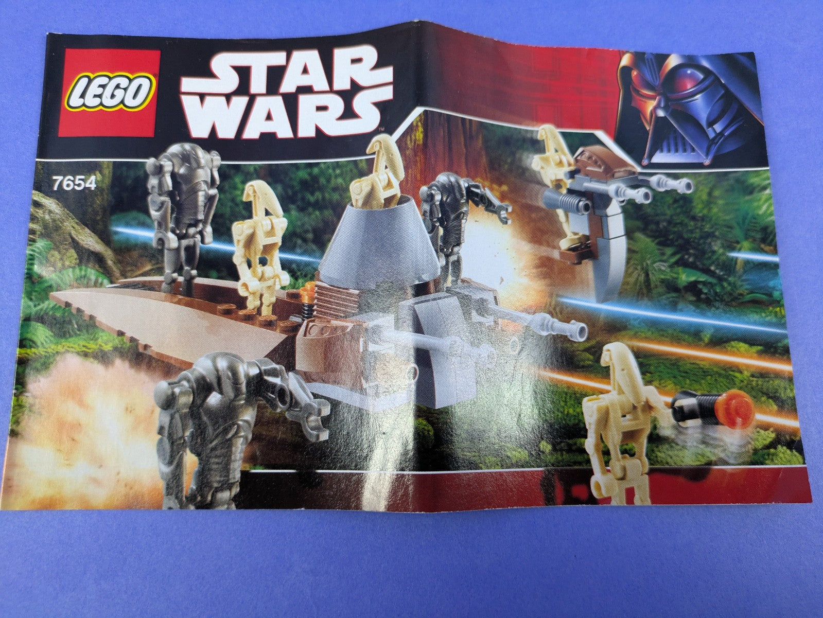 LEGO Star Wars Droids Battle Pack 7654 Complete Set Pre-Owned