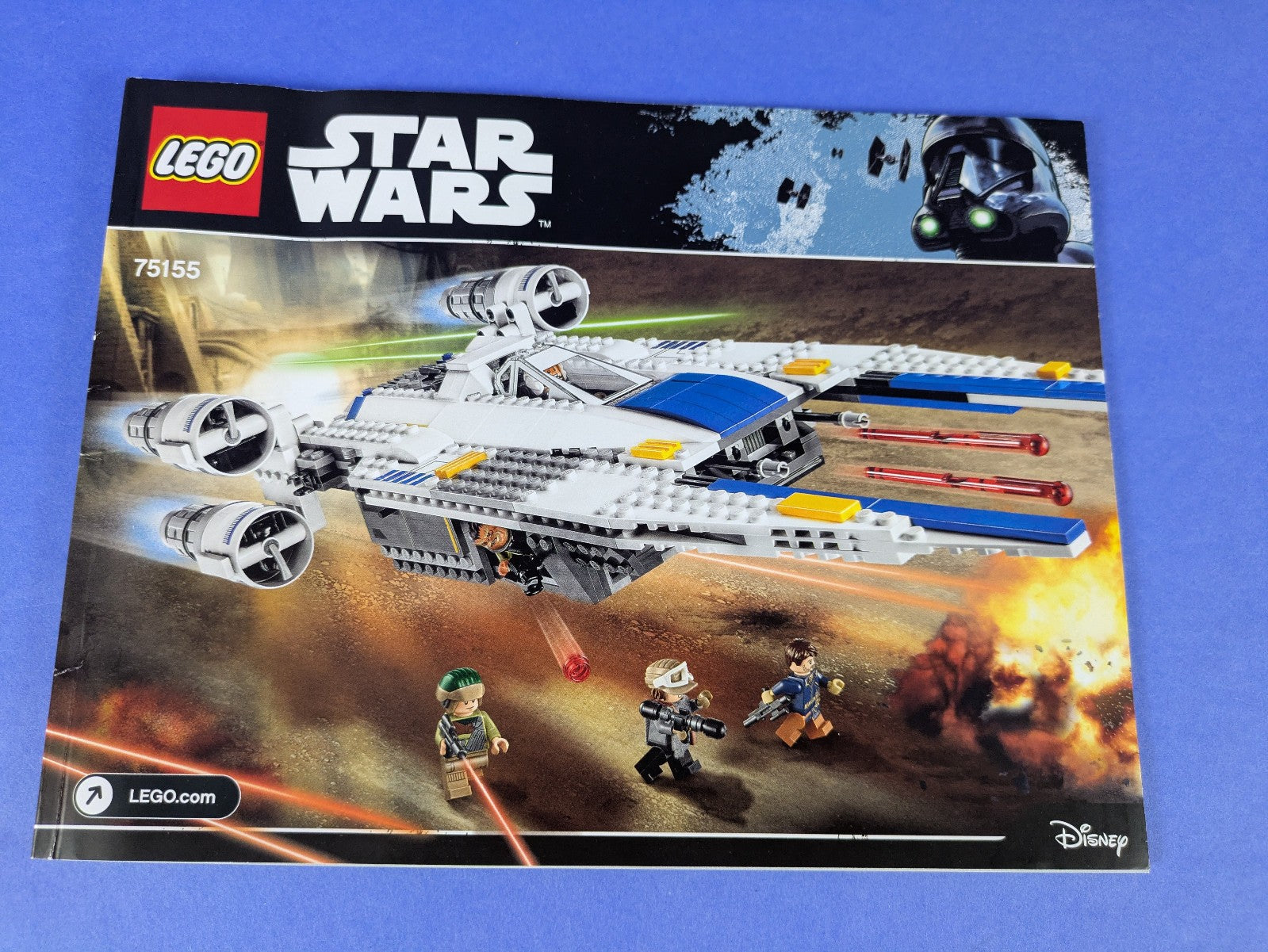Lego Star Wars: Rogue One: Rebel U-Wing Fighter Set 75155 - Incomplete Set