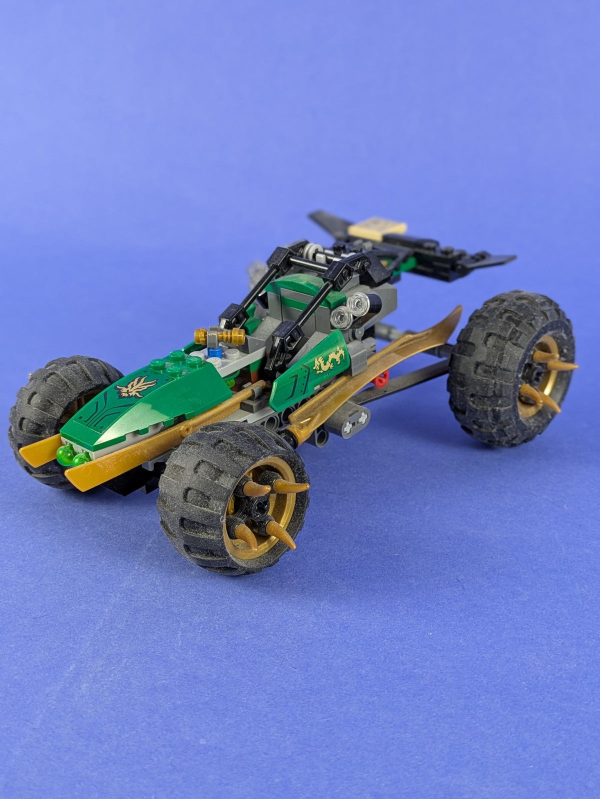 LEGO NINJAGO Jungle Raider 70755 Incomplete Set Pre-Owned