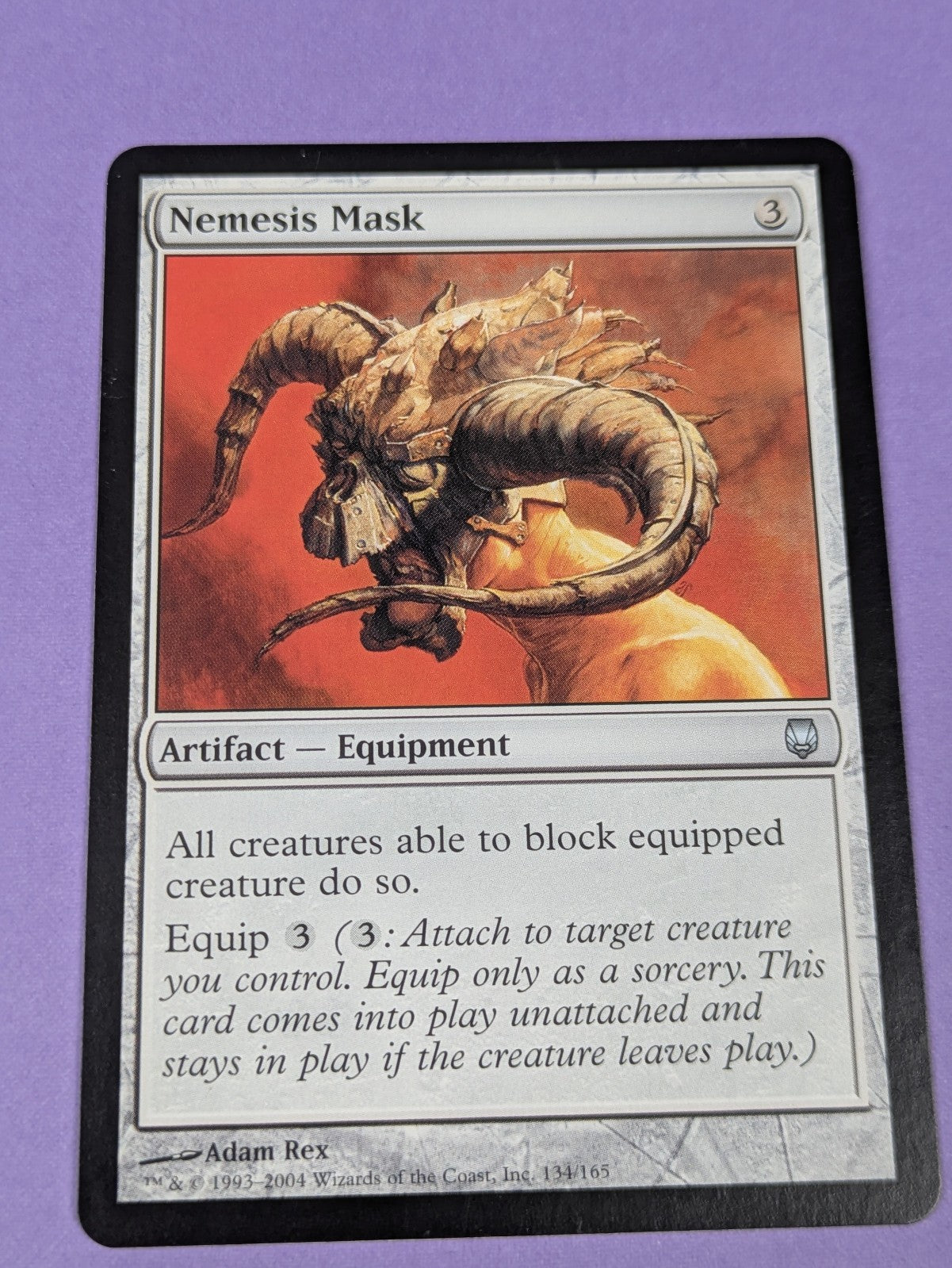 MTG Magic: Darksteel: Nemesis Mask #134/165 Uncommon - NM
