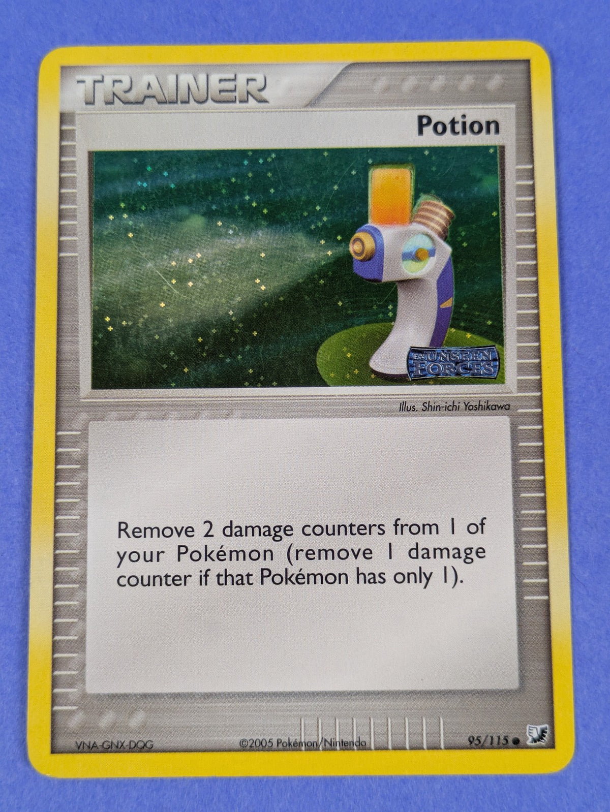 Potion - 95/115 - Common Reverse Holo Unseen Forces - Pokemon Card - LP