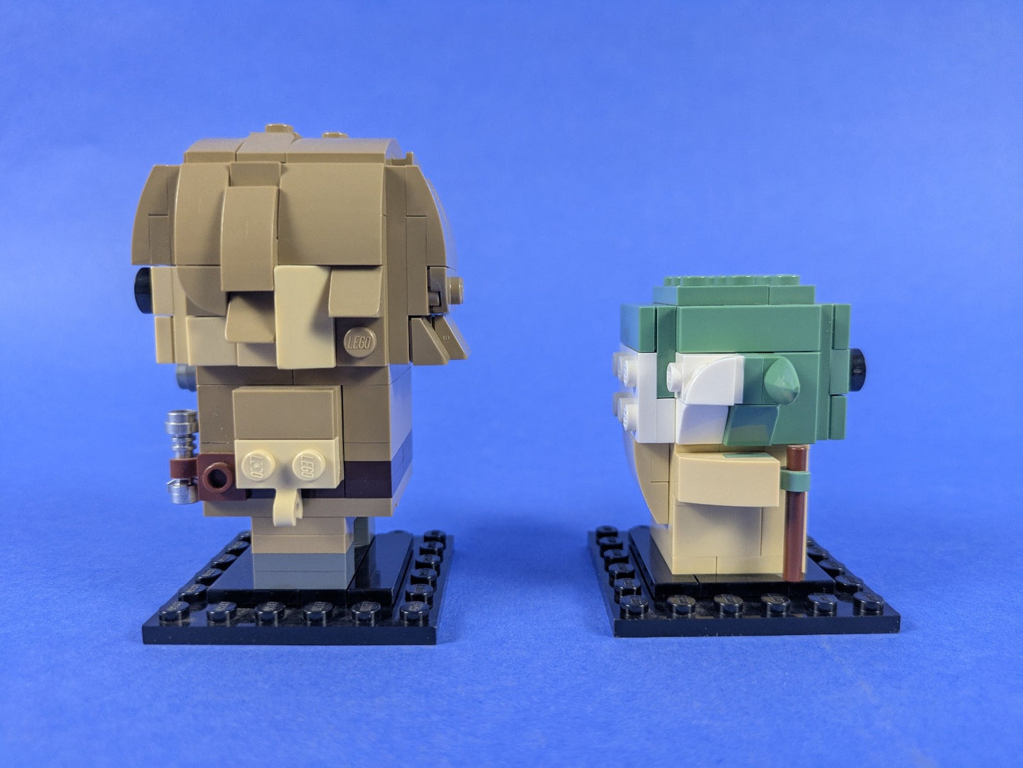 Lego BrickHeadz: Star Wars: Luke Skywalker & Yoda Set 41627 Complete Set