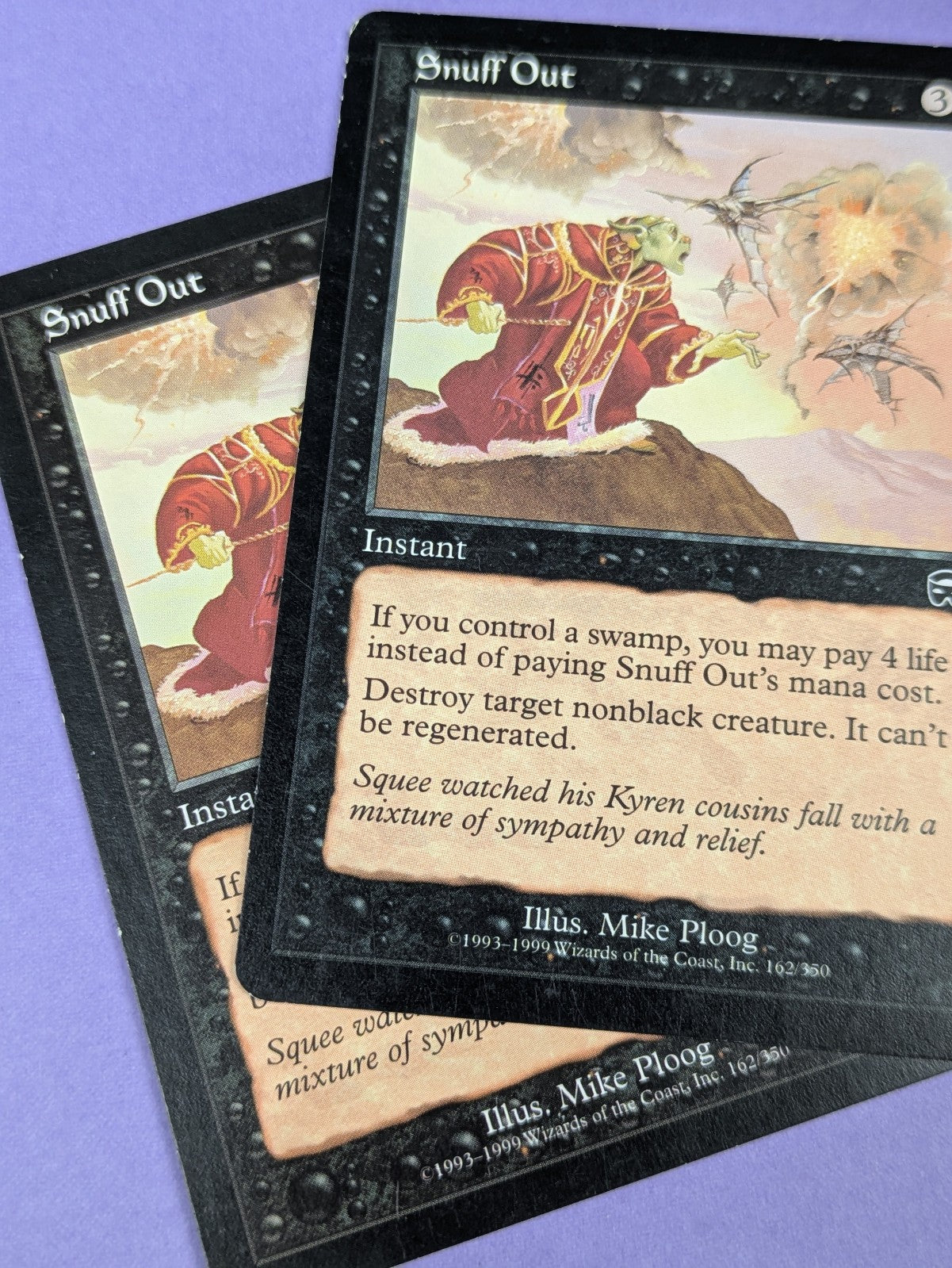 MTG Magic: Mercadian Masques: Snuff Out #162/350 Common - LP