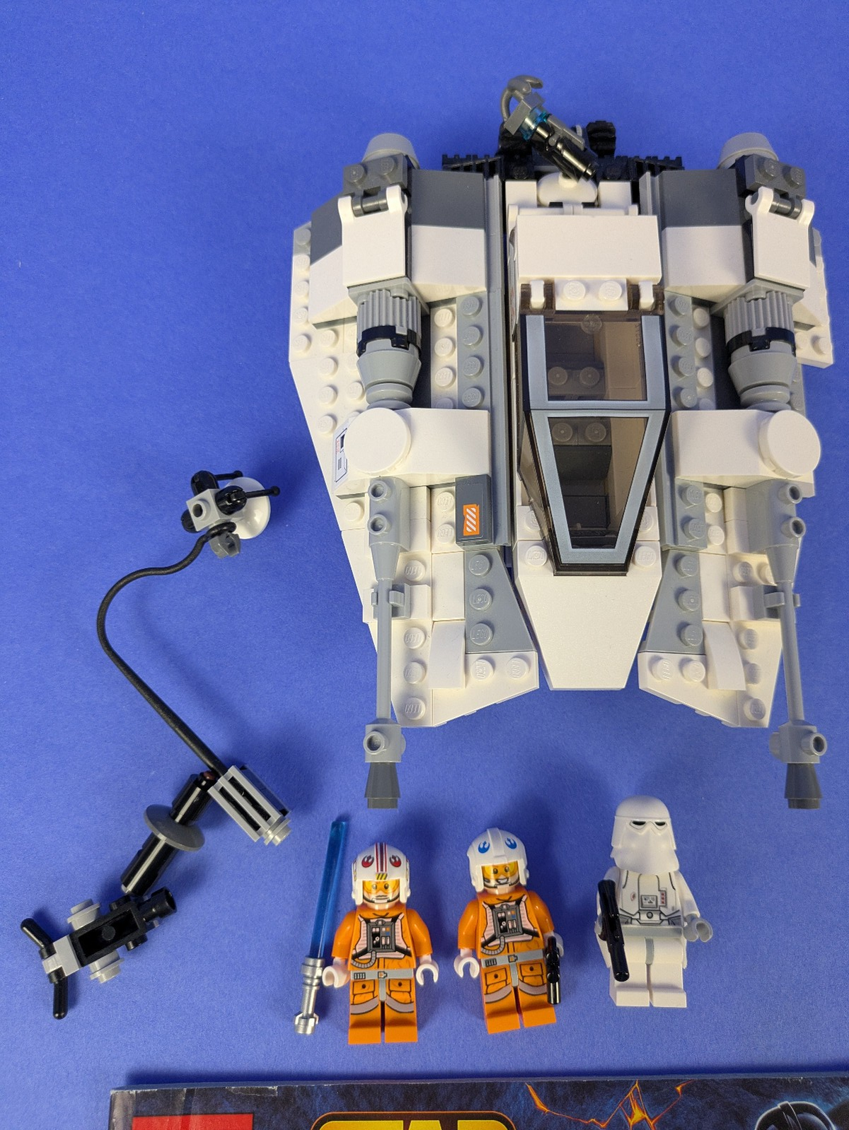 Lego Star Wars: Episode 4-6: Snowspeeder Set 75049 - w/ Instructions
