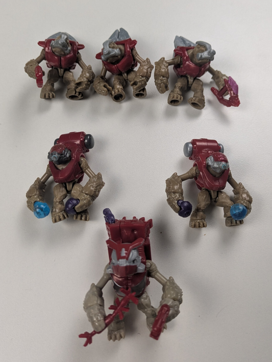 HALO Mega Bloks Construx Grunt Bundle (6X) GVP42 - Hijacked Ghost