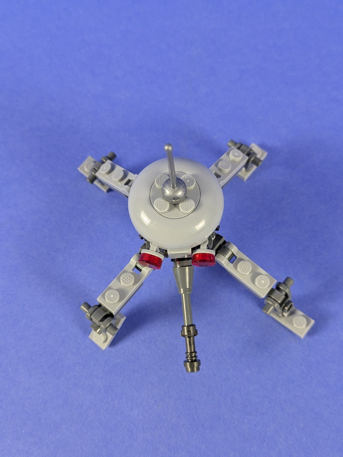 Lego Star Wars: Dwarf Spider Droid Light Bluish Gray Dome (2X) sw1421 Set 75431
