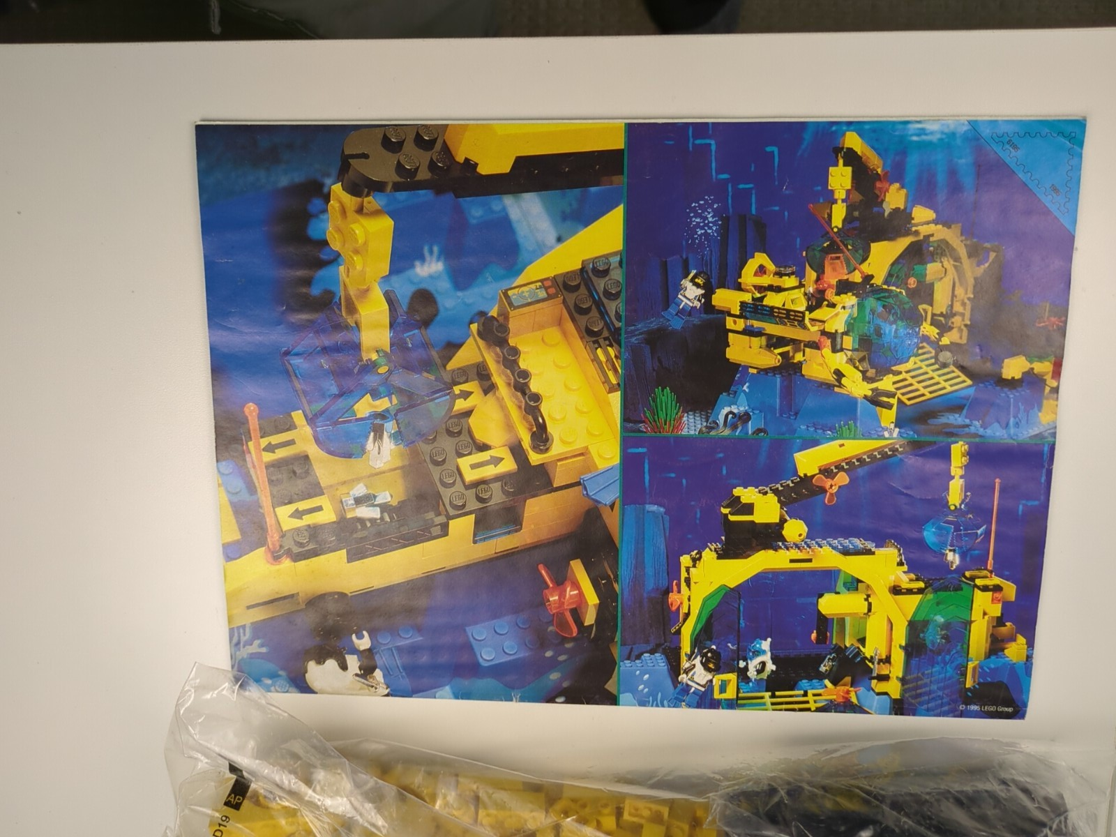 Lego Aquazone: Aquanauts: Neptune Discovery Lab Set 6195 - w/ Instructions