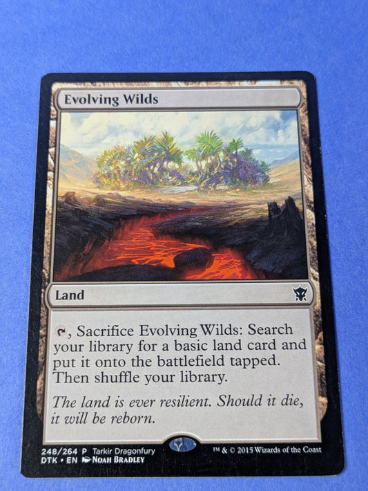 MTG Magic: Tarkir Dragonfury: Evolving Wilds #248/264 Promotional - LP
