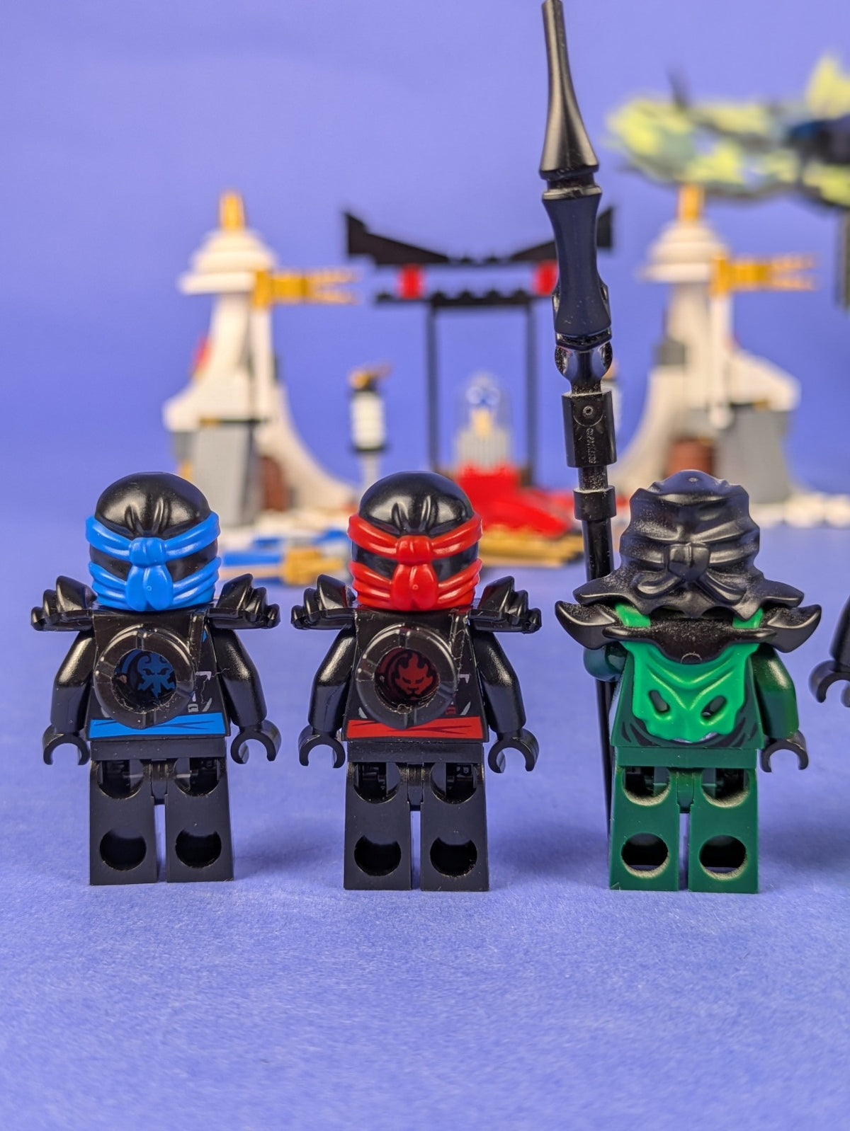 LEGO NINJAGO Attack of the Morro Dragon 70736 Incomplete Set Pre-Owned